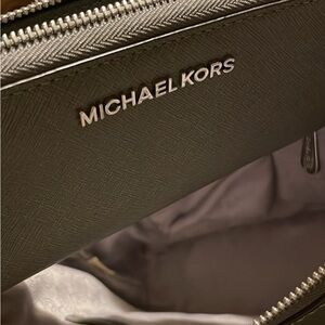 Michael Kors Gray Toiletry Bag